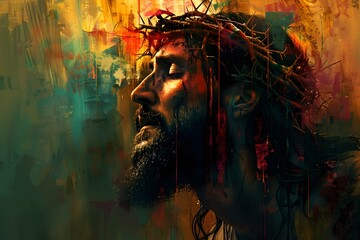 A Powerful Artistic Representation of Suffering and Redemption