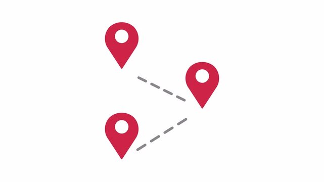 Connecting the Dots: A minimalist depiction of a journey.