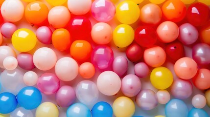 Colorful Balloons Background
