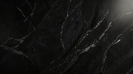 Black Marble Pattern Background With White Scratches