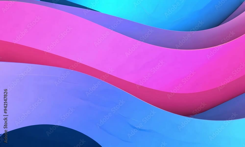 Poster waves of color flow gracefully through vibrant layers of art in a breathtaking display of creativity