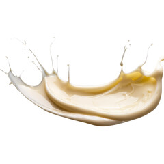 scrumptious mayonnaise splatter, cut out
