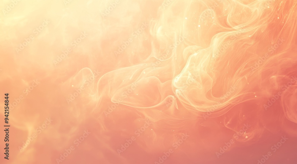 Poster this rose gold gradient background features soft swirling hues that blend together, creating a warm 