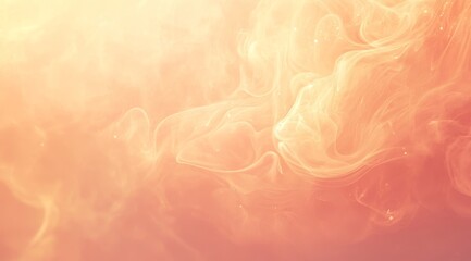 This rose gold gradient background features soft swirling hues that blend together, creating a warm atmosphere ideal for various design projects like digital art or elegant invitations