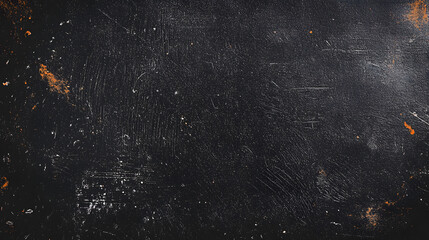 Fototapeta premium Dust and scratches design. Aged photo editor layer. Black grunge abstract background. Copy space.