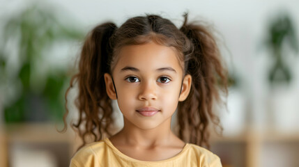 Child Making Paper Plate Masks 