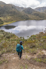 Fototapeta premium hiking in the mountains
