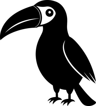 recommend clip art: toucan bird silhouette vector