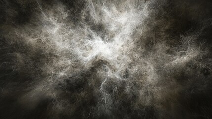 Obraz premium B&W photo of a cloudy sky on a dark background