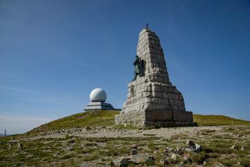 View of the site of the big balloon of Alsace