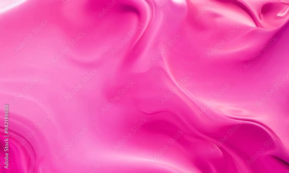 Poster captivating swirls of vibrant pink hues create a mesmerizing atmosphere in a modern art installation