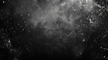 Obraz premium Abstract Black and White Scratched Texture