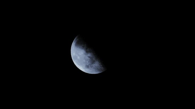 MOVIMIENTO DE LA LUNA DURANTE LA NOCHE
