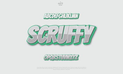 The gradient hues in graffiti fonts blend effortlessly, with spray paint textures giving a rough, streetwise edge.