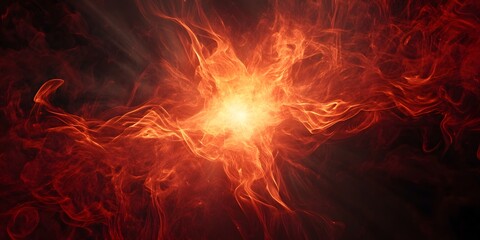 sunburst light smoke comic art style background,Power explosion abstract