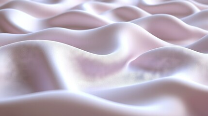 Obraz premium A clear photo of a bed with a pink comforter above and a white comforter below