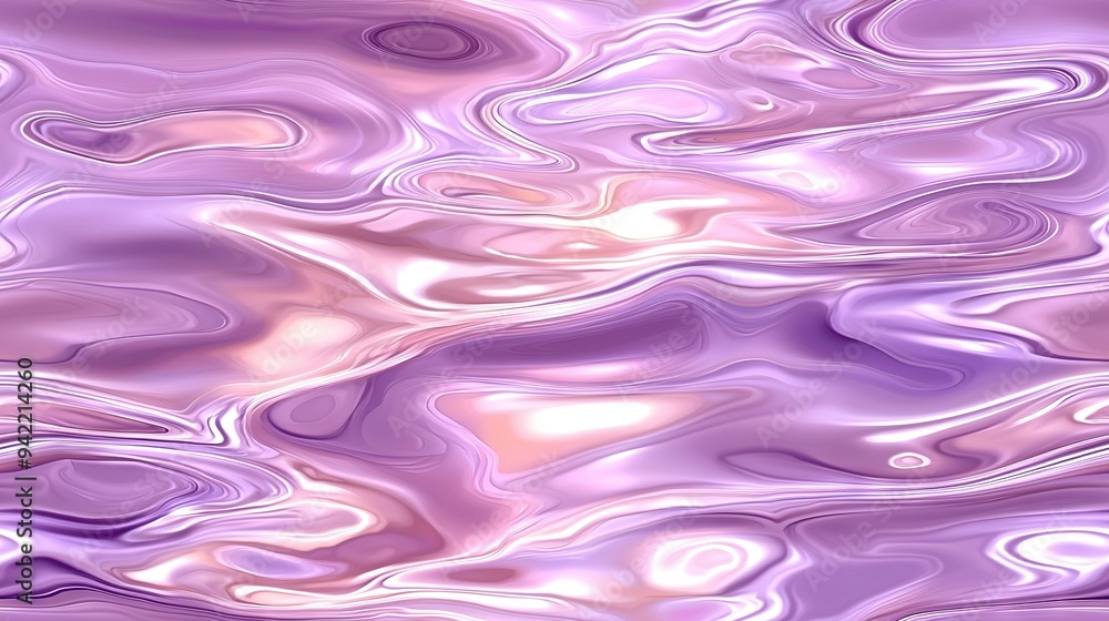 Poster a close-up of a purple and pink background with a wavy design on both top and bottom of the image