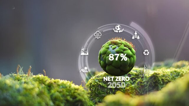 Sustainable energy solutions for a carbon-neutral future Environmental responsibility and global conservation efforts Climate change strategy and emission reduction goals by 2050 innovations