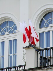 Biało czerwona flaga Polski © tomo81