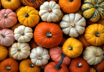 Pumpkins background
