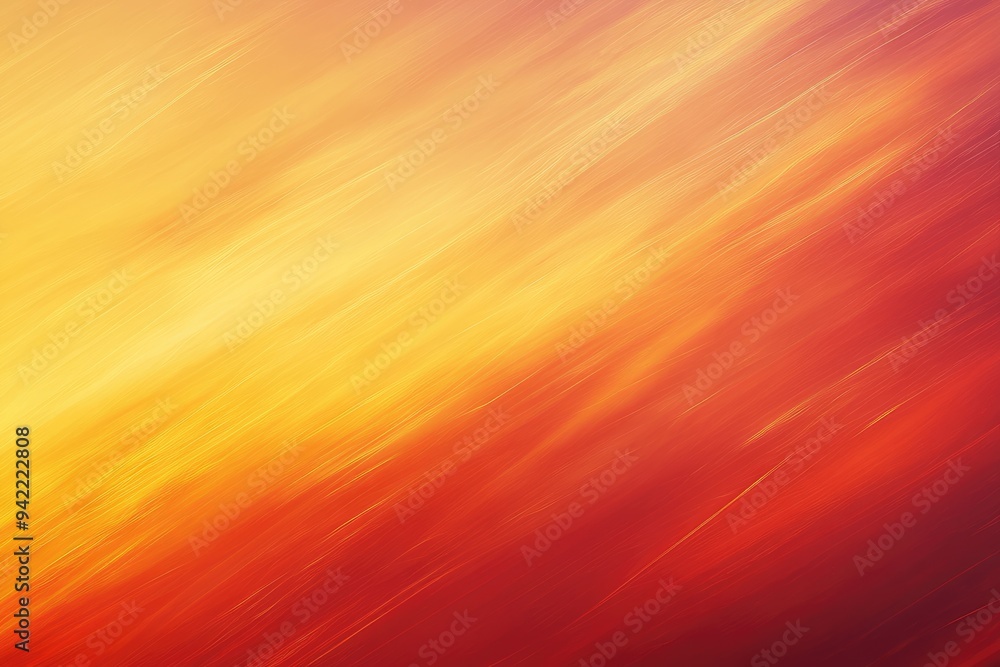 Poster embrace the warmth of autumn with a minimalist design featuring falling leaves and a gradient of ora