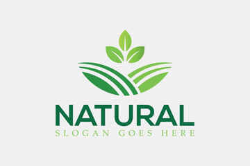 Obraz premium Natural logo for branding