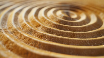 Naklejka premium Circular patterns in layered sand textures