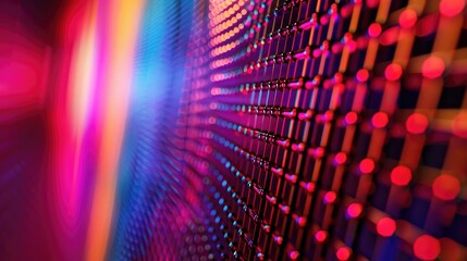 Fototapeta premium Colorful abstract grids