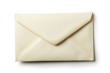 An open envelope with a clean white interior, ideal for illustrations of messages, letters or communications