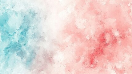 Obraz premium A pink and blue background with white and blue paint on the left side, and a pink and blue background on the right side of that