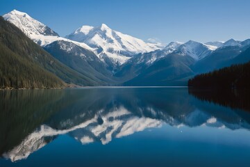 Fototapeta premium Lake in the mountains