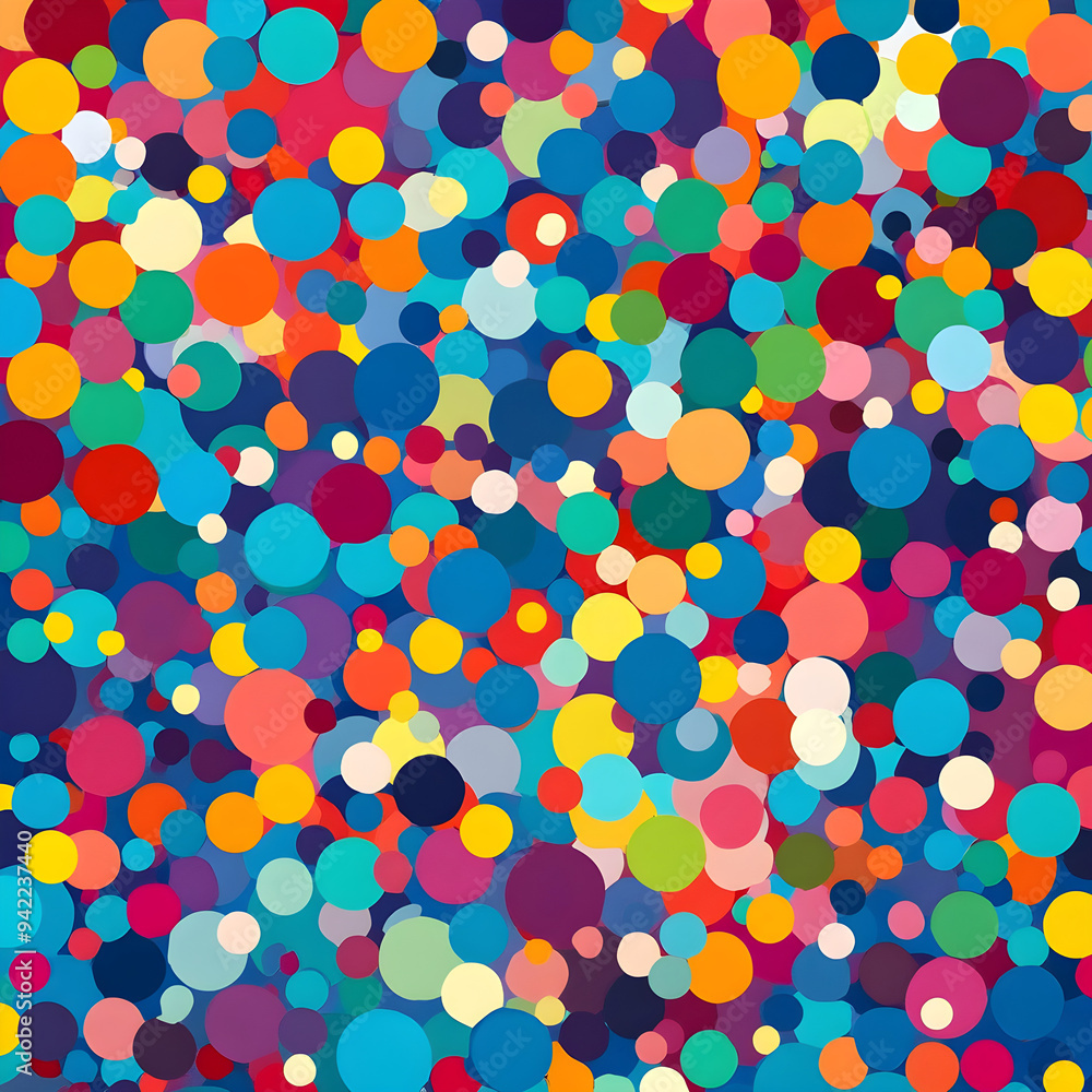 Poster multicolored background packed with diverse colors in the image