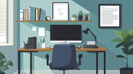 Modern Remote Workspaces: Diverse Home Offices, Virtual Meetings, and Balanced Work-Life Scenes