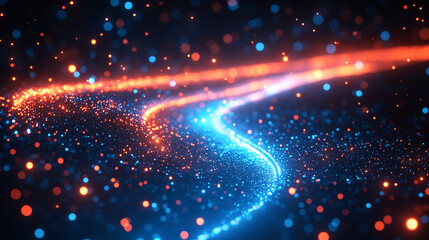 Fototapeta premium abstract technology background