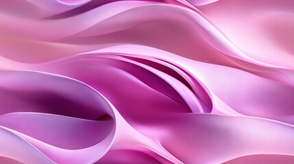 Obraz premium A close-up of a cell phone with a pink wave design on its back