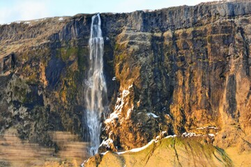 waterfall in yosemite