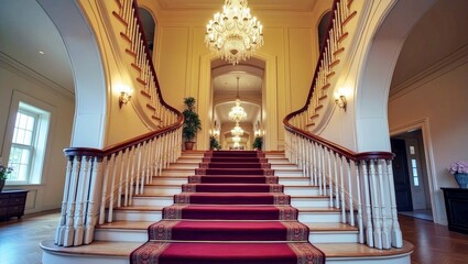 Fototapeta premium Eleganz der Treppe