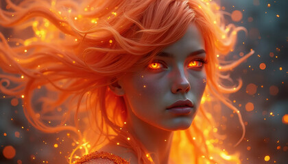 Copper Queen of the Flame