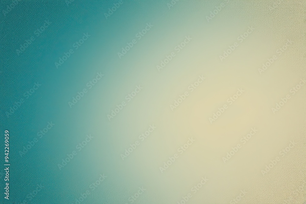Poster cobalt ivory gradient background with grainy noise texture for digital display design