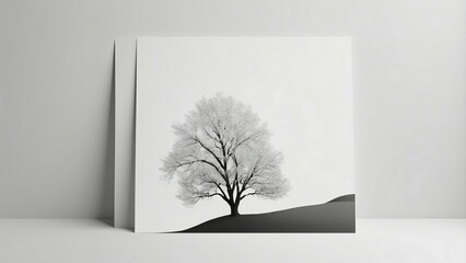 Obraz premium tree in the room