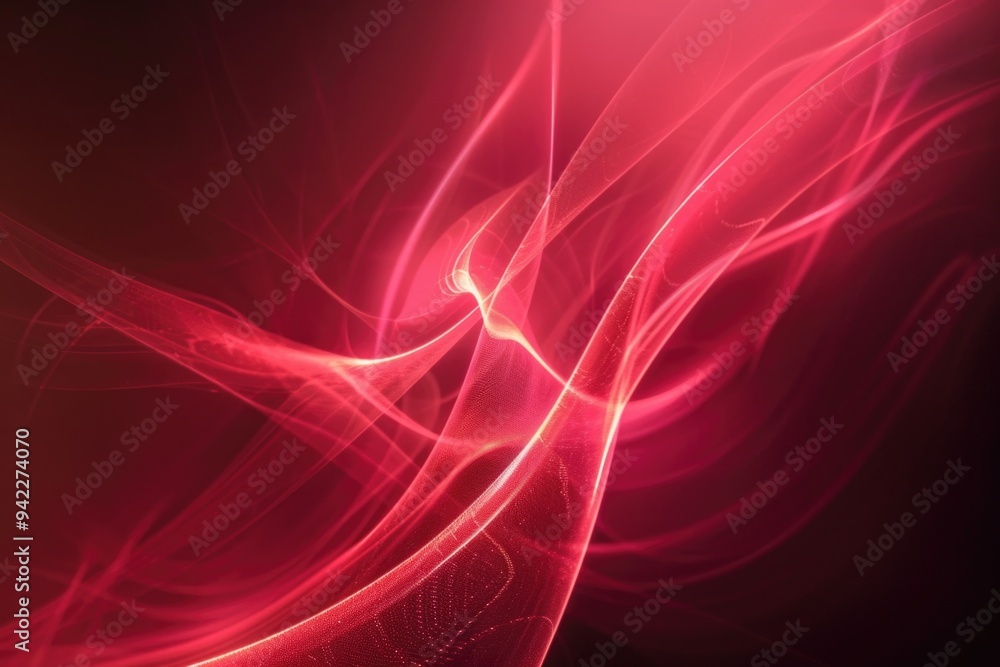 Poster a close-up shot of a red and black background, perfect for use in designs where bold colors are need