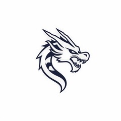 Fototapeta premium tribal wolf tattoo