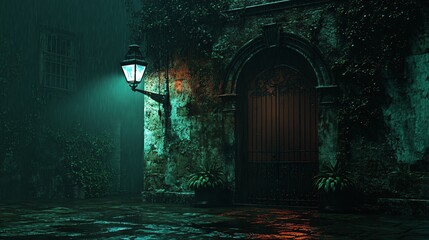 Forbidden Entrance - Ancient Stone Archway 