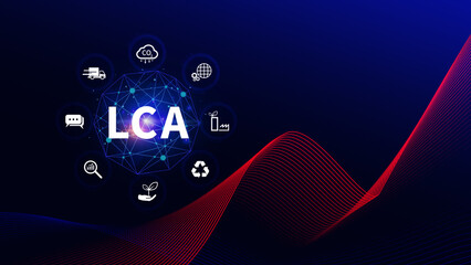 LCA, Life cycle assessment concept, ISO LCA standard aims to limit climate change, Methodology for assessing environmental impacts associated on value chain product.