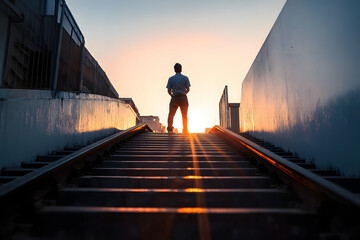 Fototapeta premium into success.