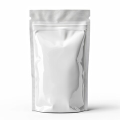 A coffee bag with an unzipped zipper