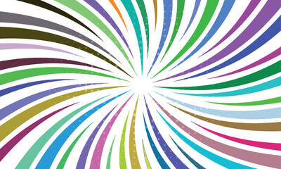 Abstract orange comic background. Art pop cartoon backdrop. Halftone effect pattern. Fun anime texture. Starburst manga style bg. Mark popart radial gradient.