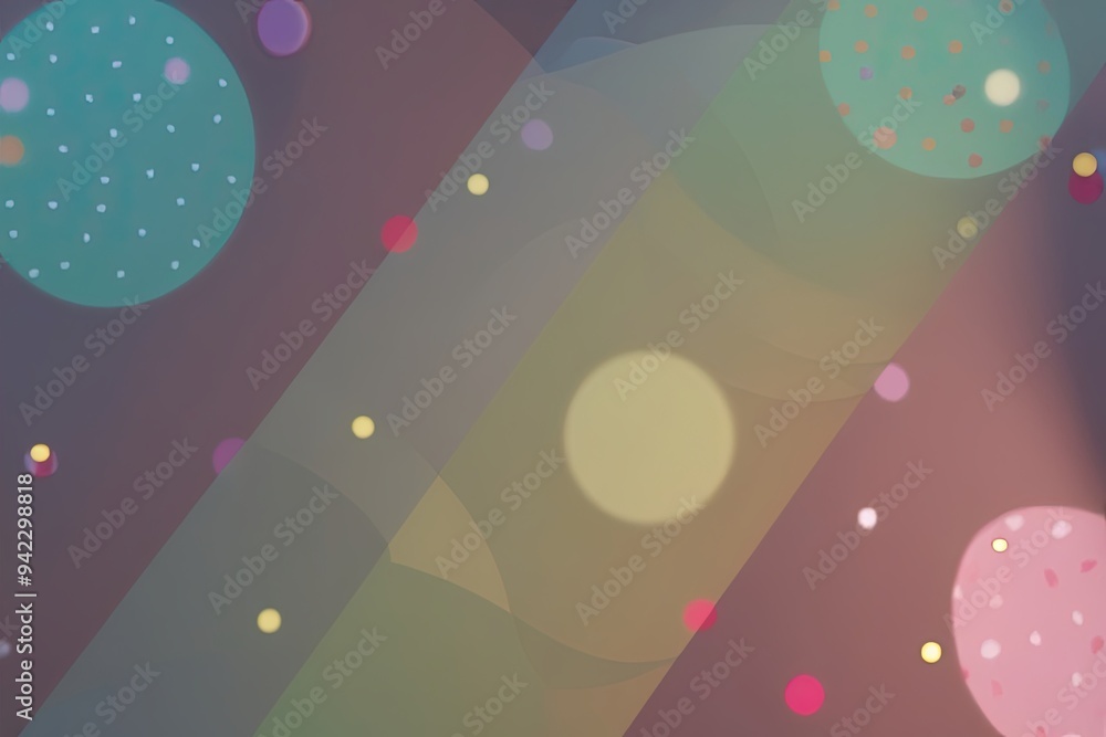 Poster playful background featuring whimsical shadow overlay effect with fun light and patterns