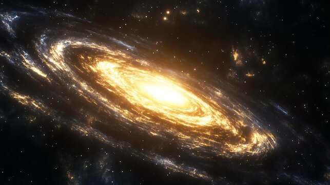 sollar system galaxy with sun