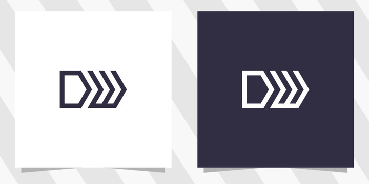 letter dw wd logo design vector